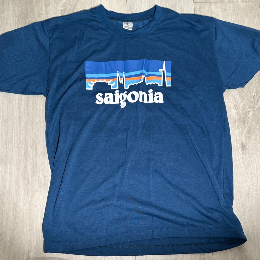 Blue Graphic T-Shirt
